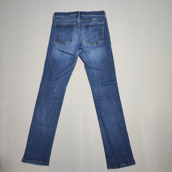 Banana Republic jeans women's size 25 ink blue colour slim straight leg classic - Picture 3 of 12